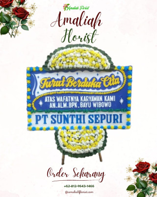 Papan Bunga Duka di Mlatibaru